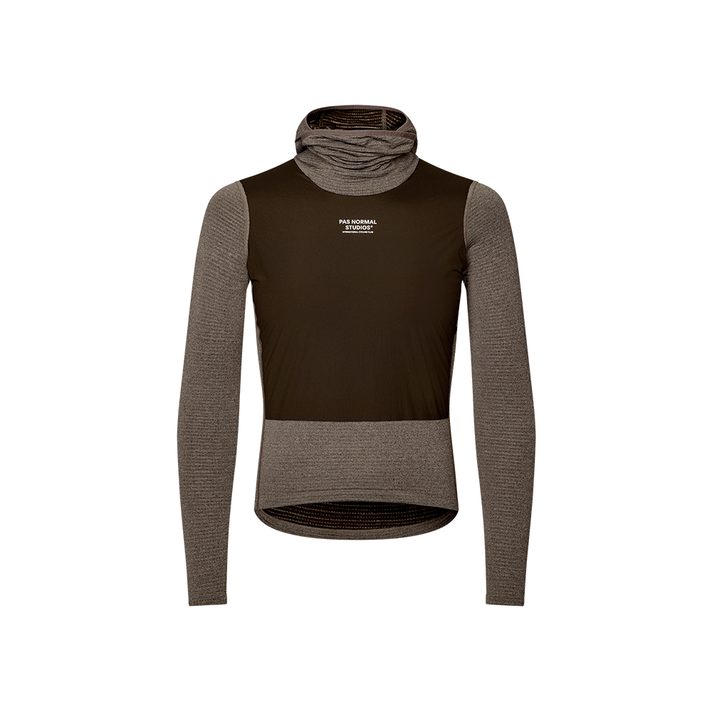 Pas Normal Studios Mens Thermal Hooded Windproof Baselayer