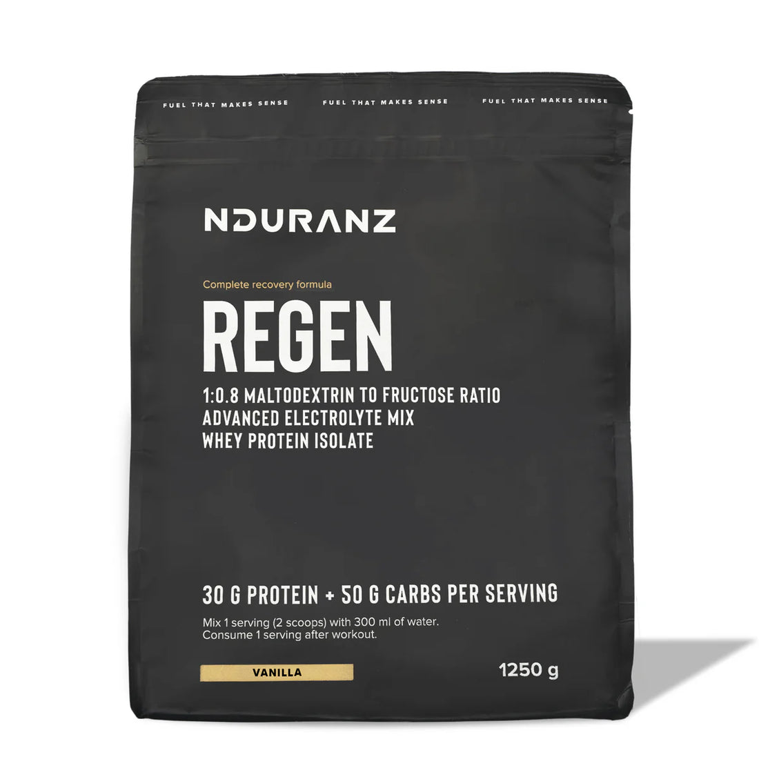 Nduranz Recovery Drink | Regen 1250g vanilla