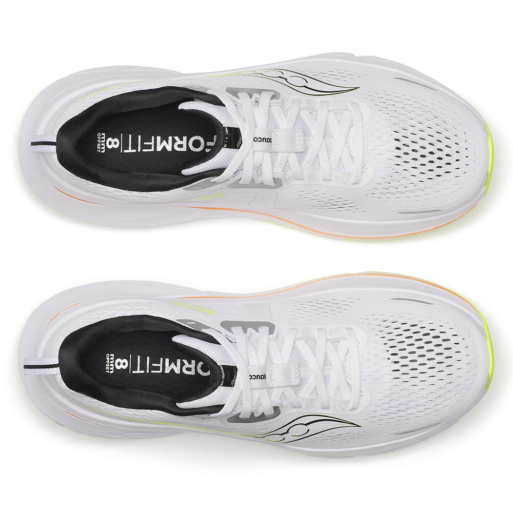 Saucony Guide 18 Løbesko White/Peel - Herre