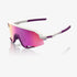100% SLENDALE SL Cykelbriller | Matte Chalk, Purple Mirror