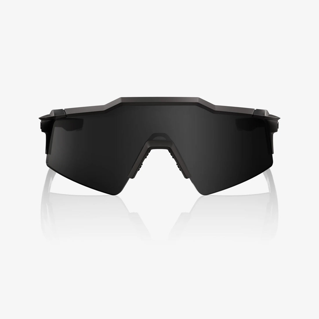 100% SPEEDCRAFT SL Cykelbriller | Matte Black Gloss Black - Black Mirror