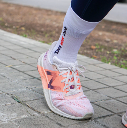 Sporcks Go Mom White Løbestrømper