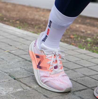 Sporcks Go Mom White Løbestrømper