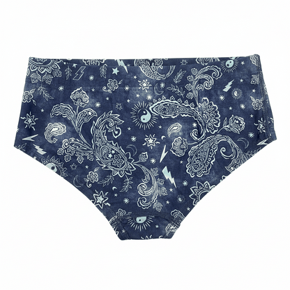Speedo Club Training Allover Briefs - Blue