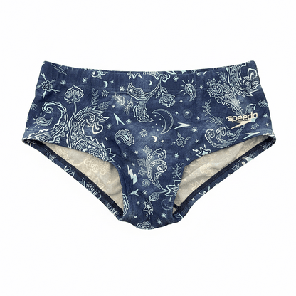 Speedo Club Training Allover Briefs - Blue