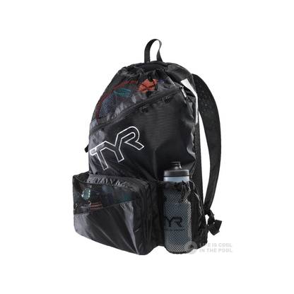 Tyr Elite Team Mesh Svømmetaske 40L - Sort