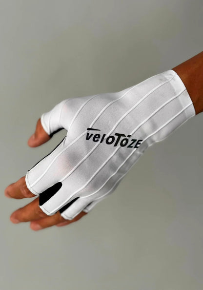 Velotoze Pro Aero Gloves - White