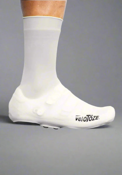 Velotoze Silicone Shoe Covers Hvid - Skoovertræk with Snap