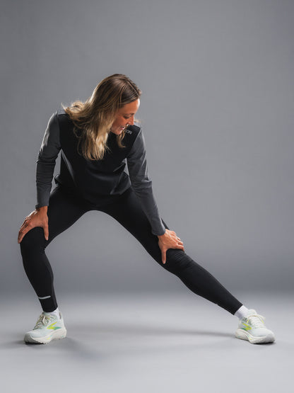 FUSION WOMENS TEMPO! Shield Zip Neck Løbetrøje