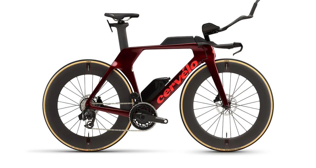 Cervelo P5 Sram Force AXS | Triathlon Cykel 2026 (Red Hot)