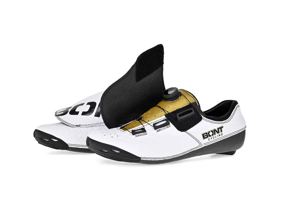 Hvide triathlon cykelsko