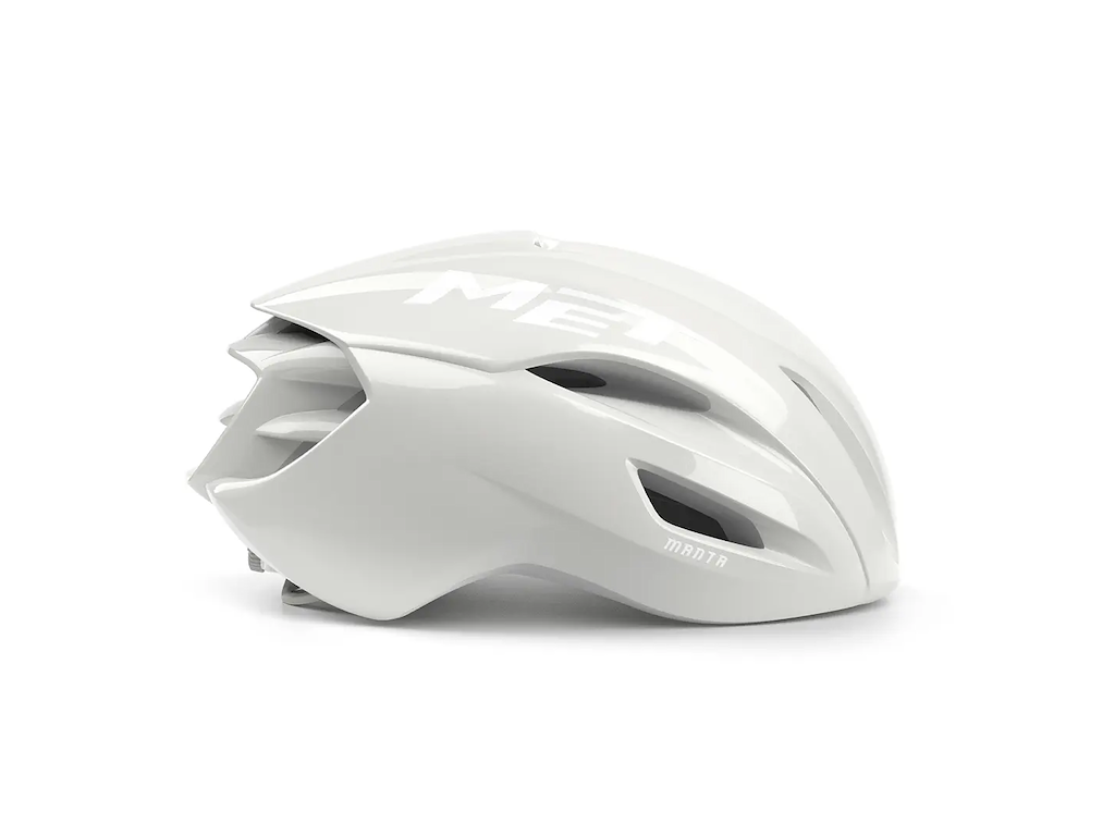 MET Manta Mips Cykelhjelm - Absolute White Limited Edition