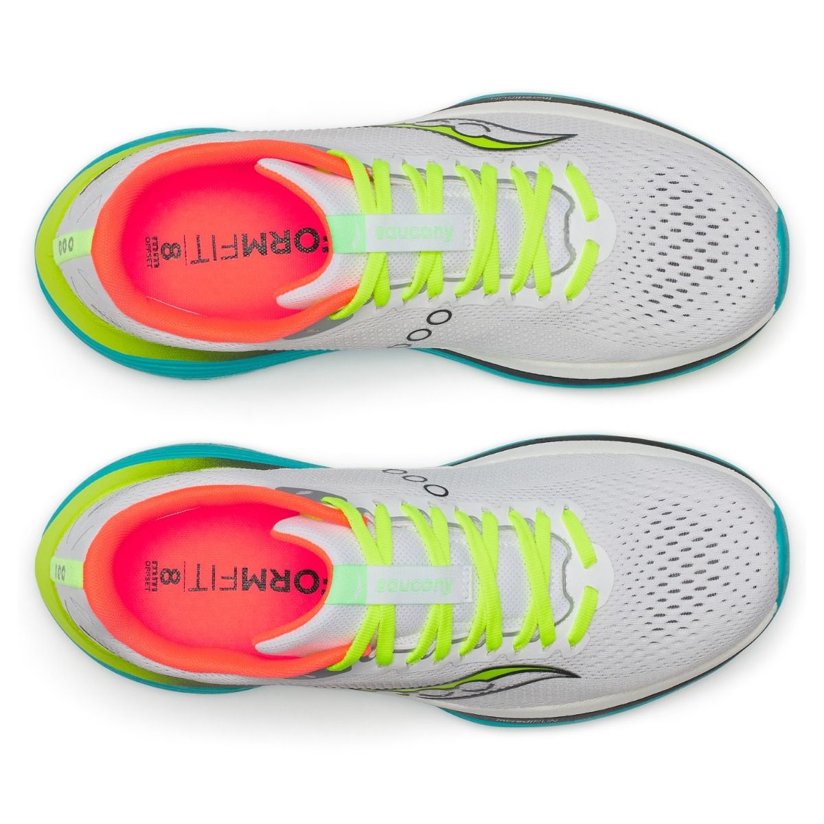 Saucony Endorphin Trainer White/Mutant- Løbesko Herre