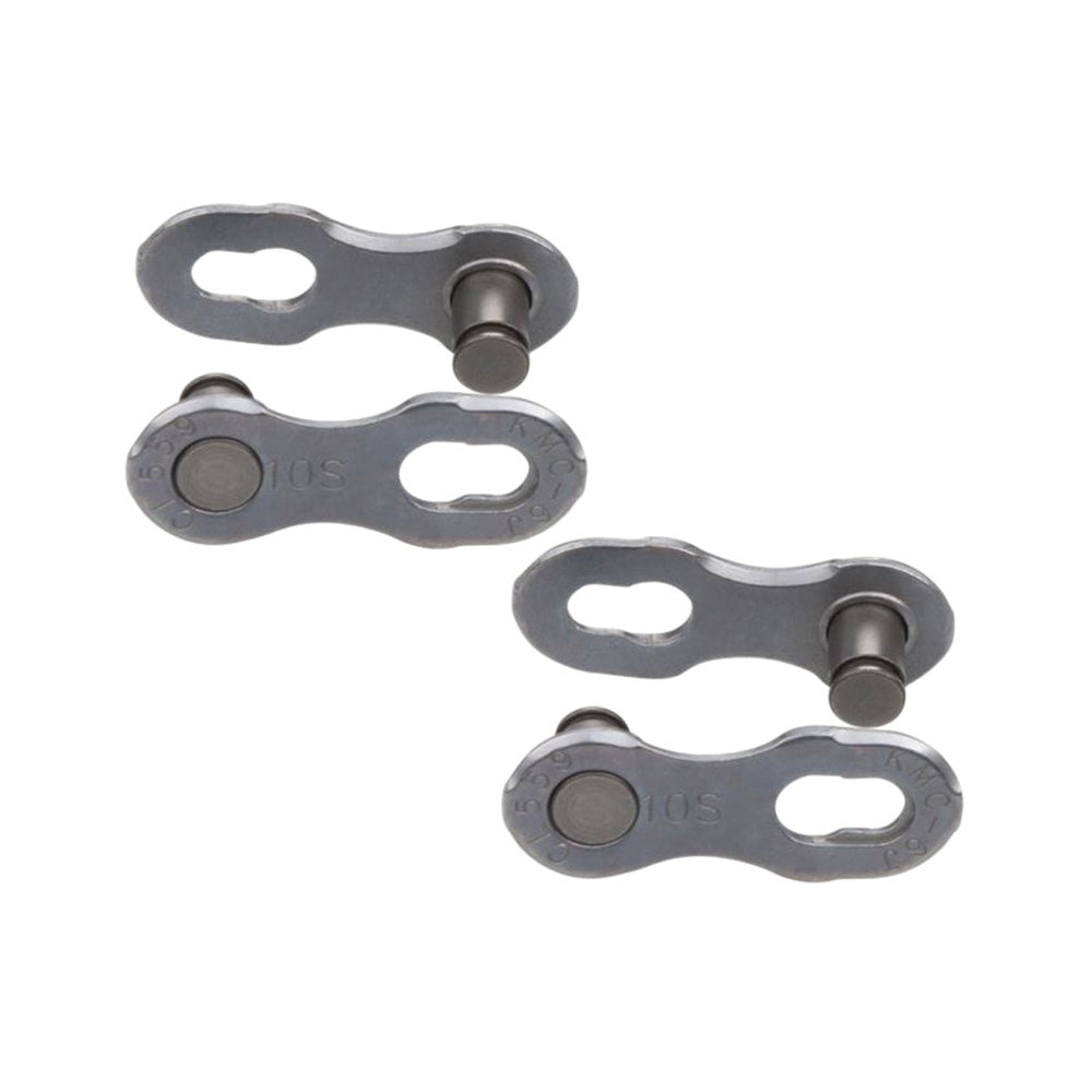 KMC Samlelink til Cykelkæde - 10 speed - 2 stk. Sølv