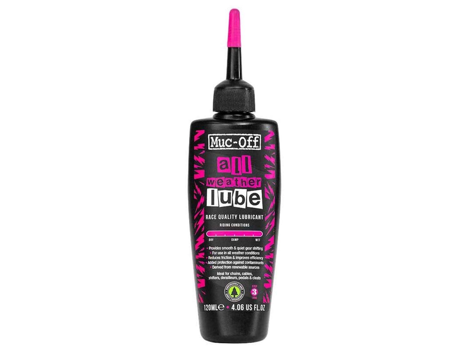 Muc-Off All Weather Lube 120 ml - Kædeolie