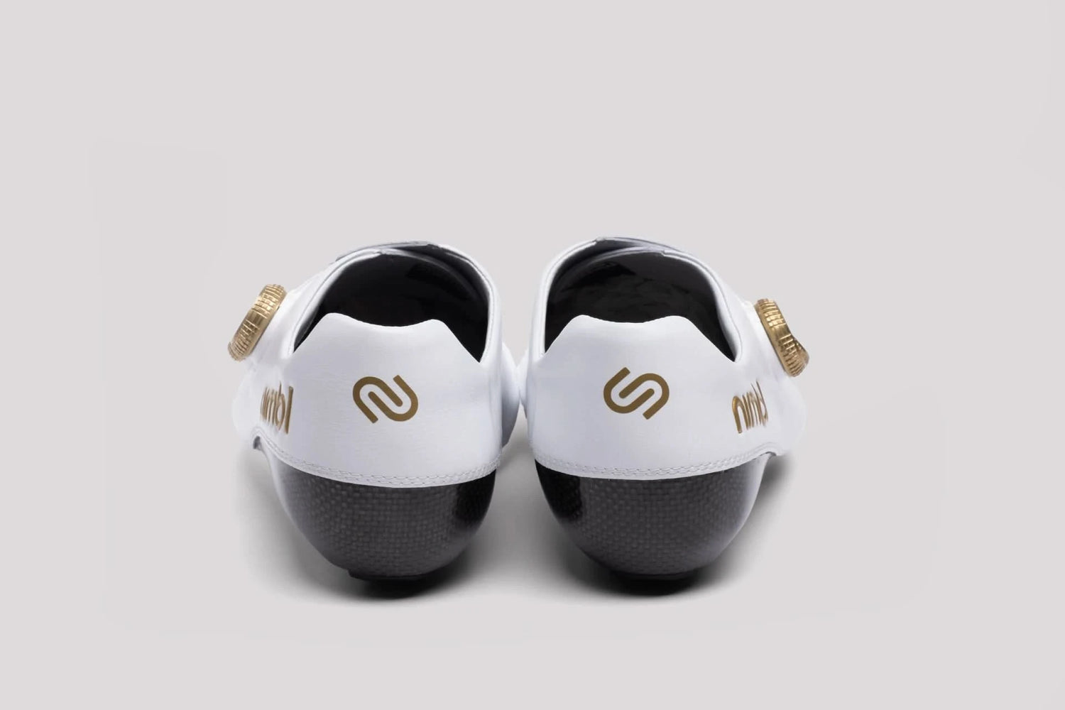 Nimbl Exceed Ultimate Glide Cykelsko - Hvid/Guld
