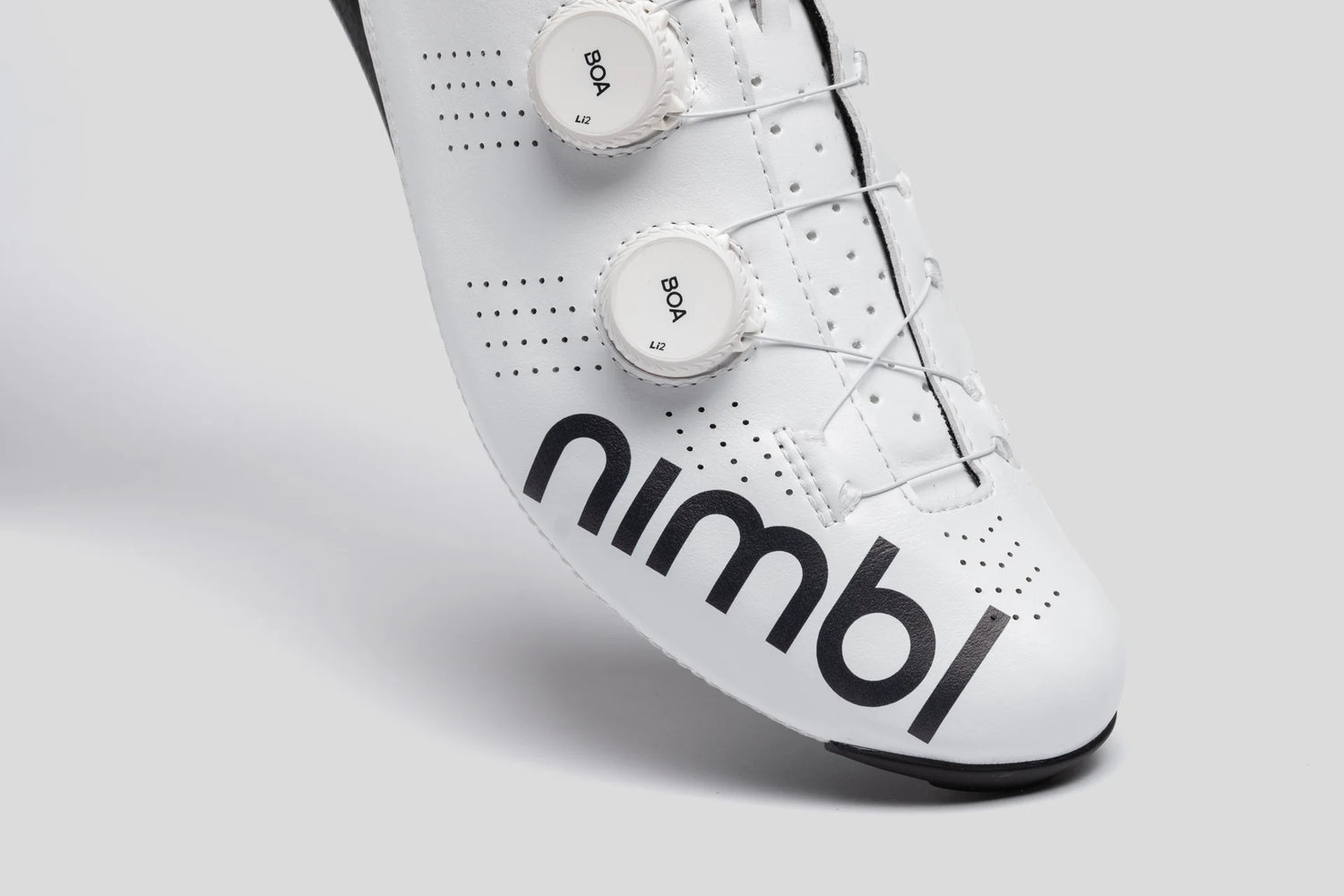 Nimbl Ultimate Pro Edition Cykelsko - Hvid/Sort 2025