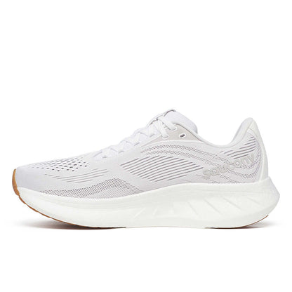 Saucony Ride 18 White/Gum Løbesko - Herre