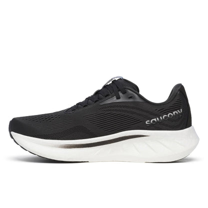 Saucony Ride 18 Black/White Løbesko - Herre