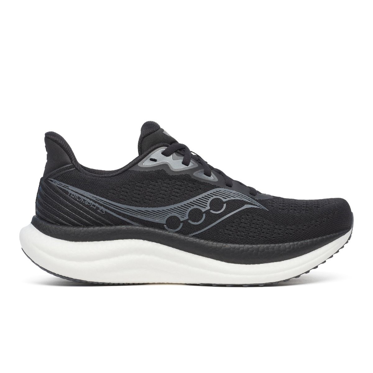 Saucony Triumph 23 Løbesko Black/White - Herre