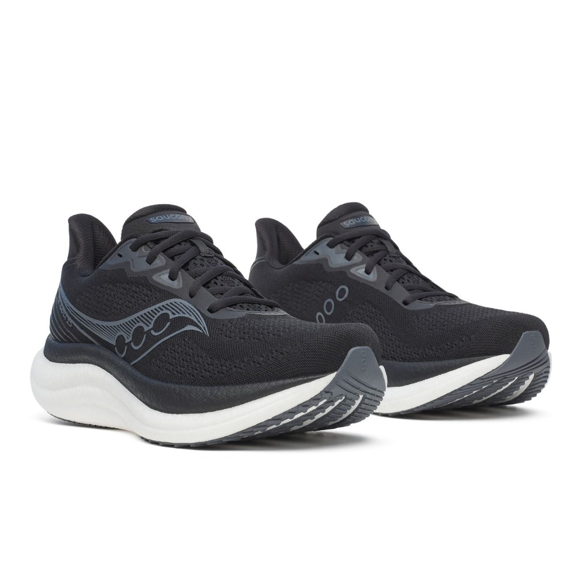 Saucony Triumph 23 Løbesko Black/White - Herre