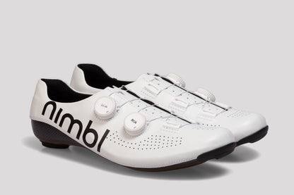 Nimbl Ultimate Pro Edition Cykelsko - Hvid/Sort