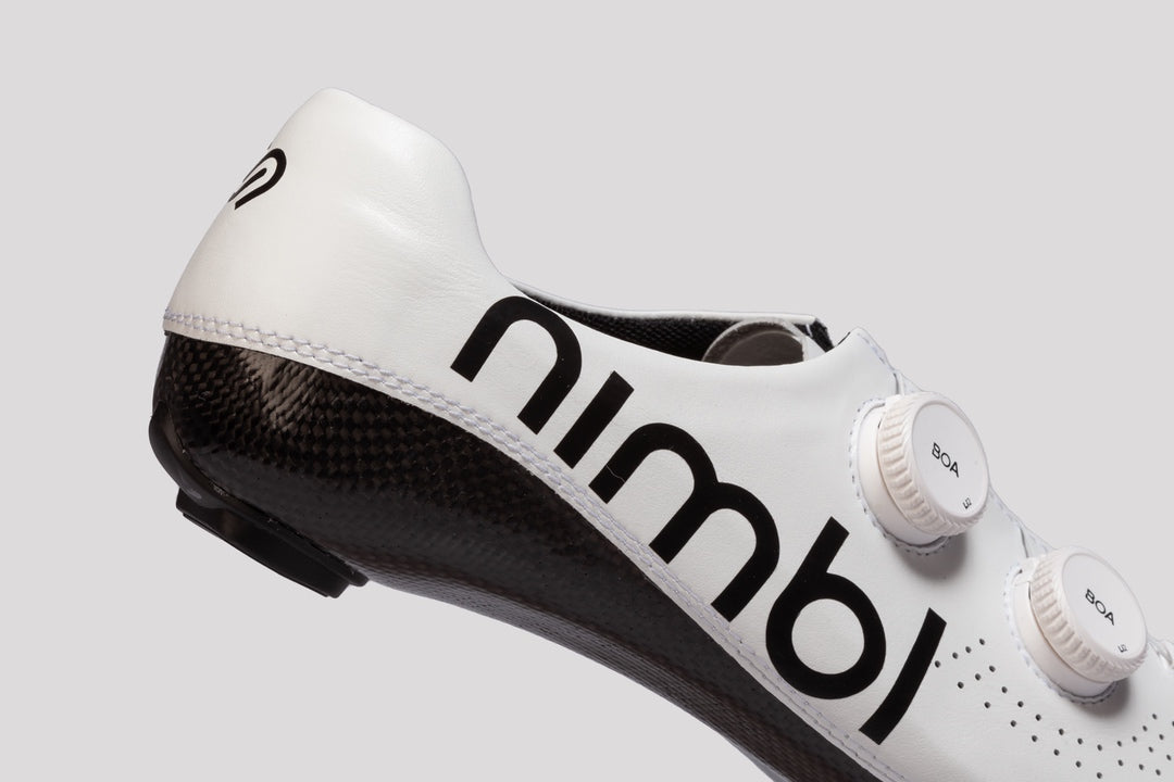 Nimbl Ultimate Pro Edition Cykelsko - Hvid/Sort