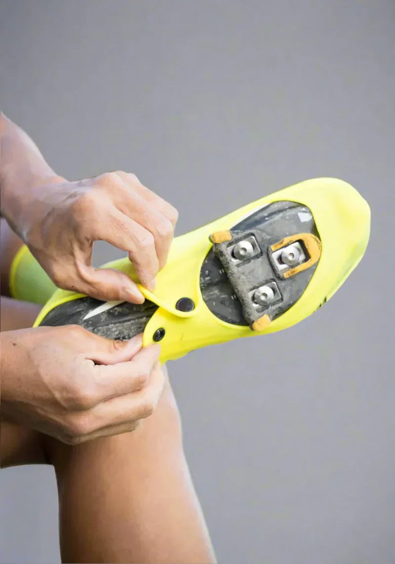 Velotoze Silicone Shoe Covers Hvid - Skoovertræk with Snap