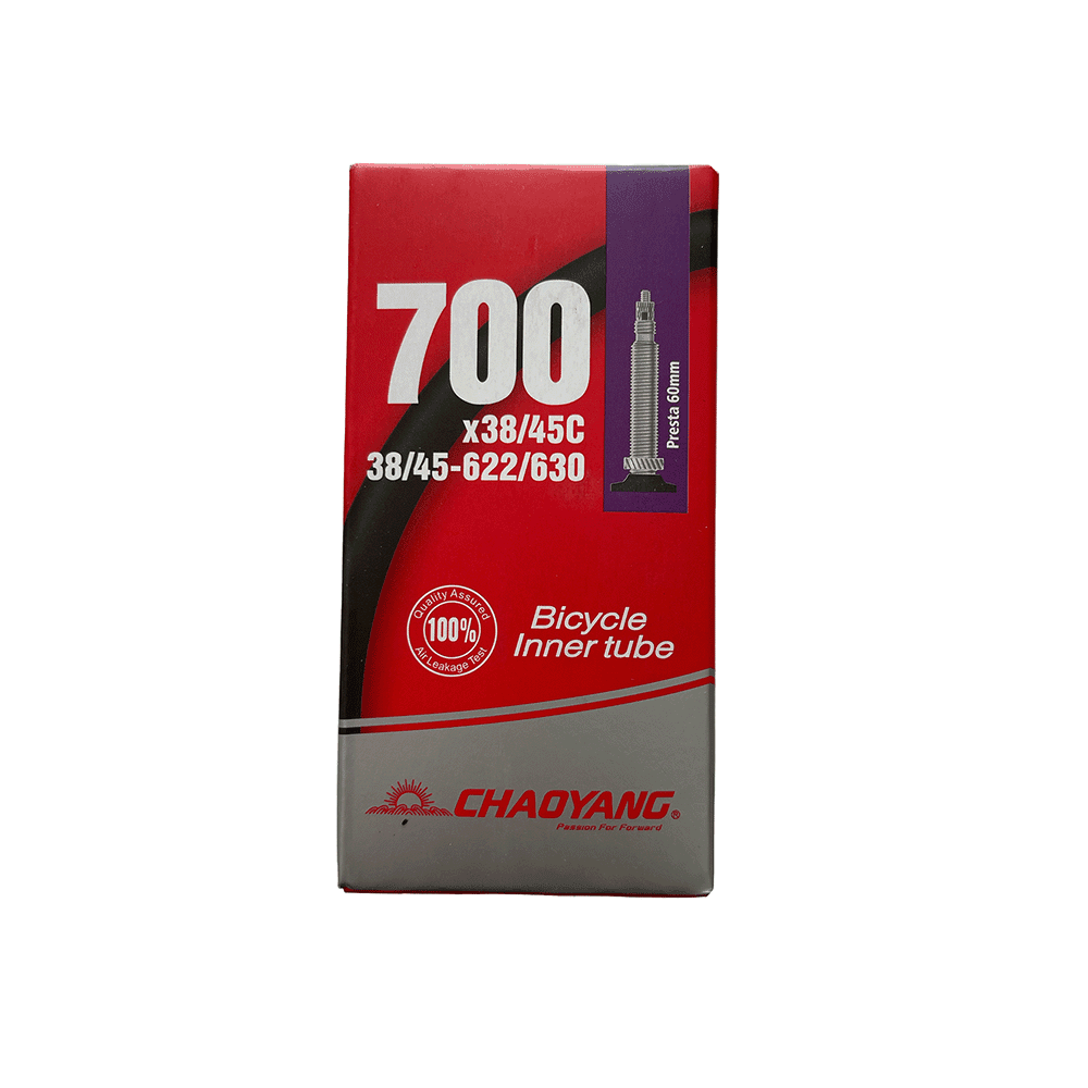 Chaoyang Slange 700x38/45c Presta 60mm - racerventil