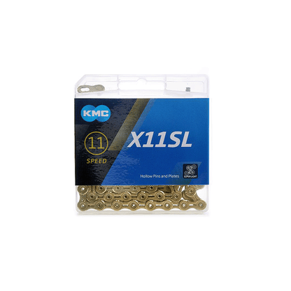 KMC X11SL 11 Speed Kæde Guld - 118 Links