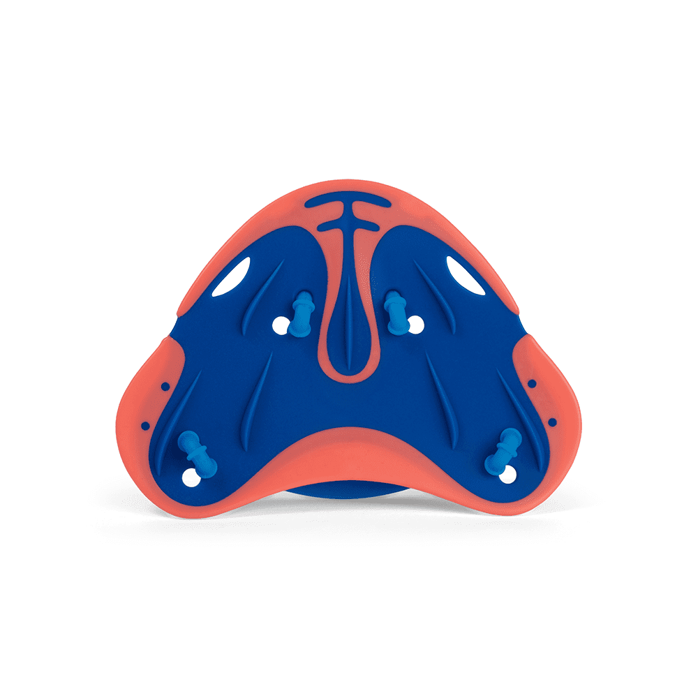 Speedo Biofuse Finger Paddles - Blå/orange